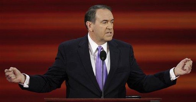 Huckabee Was the Inspiration for the Twisted Character in My Novel